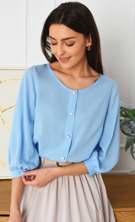 Błękitna bluzka NORAH