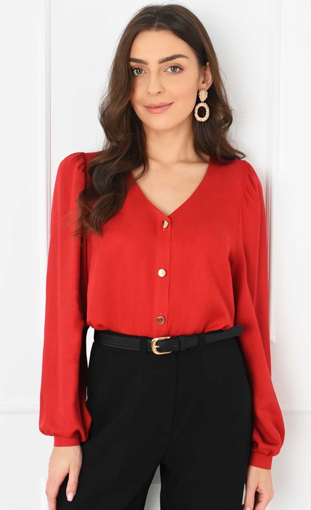 Czerwona bluzka VIDA II