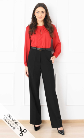 Czarne spodnie LOGAN 