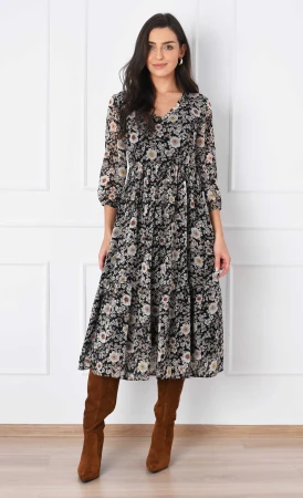 Sukienka Midi INGRID (Magnolia) -30%